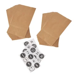 Clearance NANU-NANA Adventskalender-Set, Tüten/Sticker, Natur