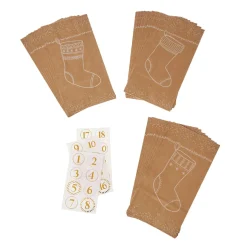 Sale NANU-NANA Adventskalender-Set, Tüten/Sticker, Strumpf/kraft