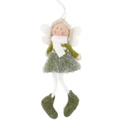 Discount NANU-NANA Anhänger Engel, Pulli/grün, 16 Cm
