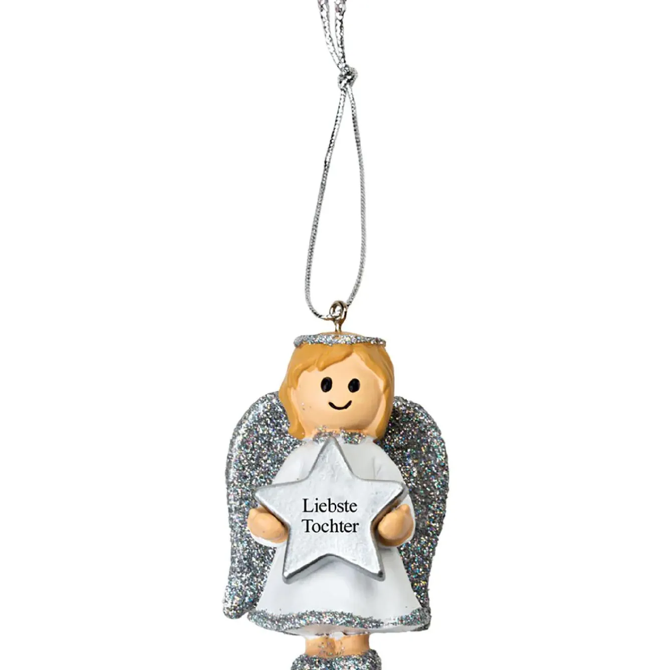 Discount NANU-NANA Anhänger Engel, Silber, Liebste Tochter, 5,5 Cm