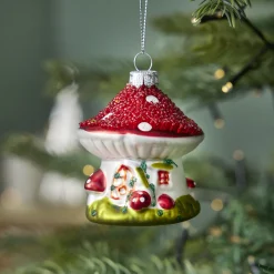 Fashion NANU-NANA Anhänger Fancy, Bunt, Pilz-Haus, 7.5 Cm