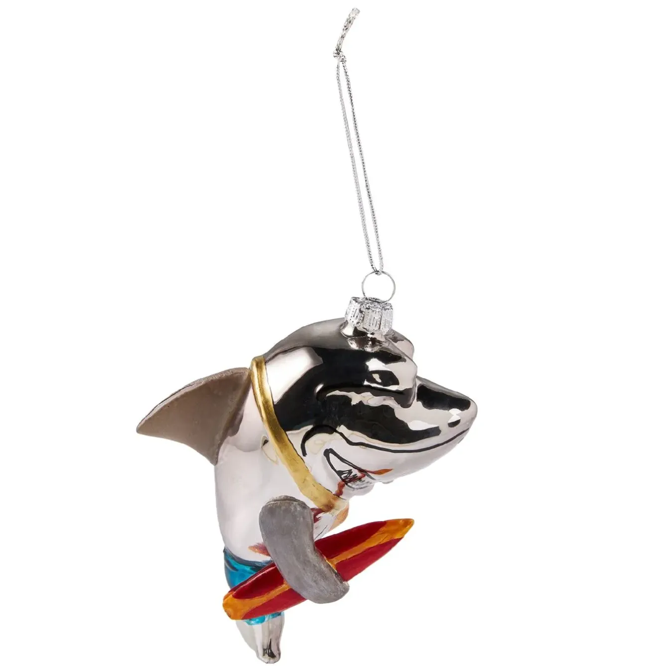 Sale NANU-NANA Anhänger Fancy, Edel, Hai/Surfer, 13 Cm
