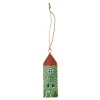 Outlet NANU-NANA Anhänger Haus, Grün, 13 Cm