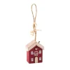 Outlet NANU-NANA Anhänger Haus Mit Spruch, Rot, 6 Cm