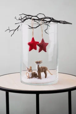 Online NANU-NANA Anhänger Rehkitz, Dunkelbraun, Stehend, 9 Cm