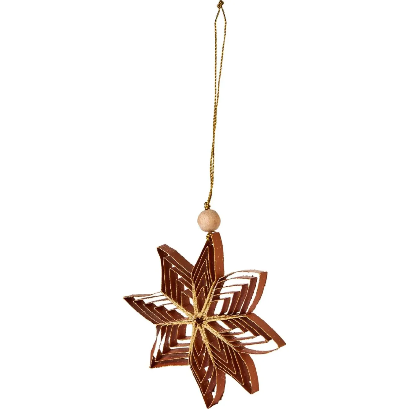 Clearance NANU-NANA Anhänger Stern, Orange, 11 Cm