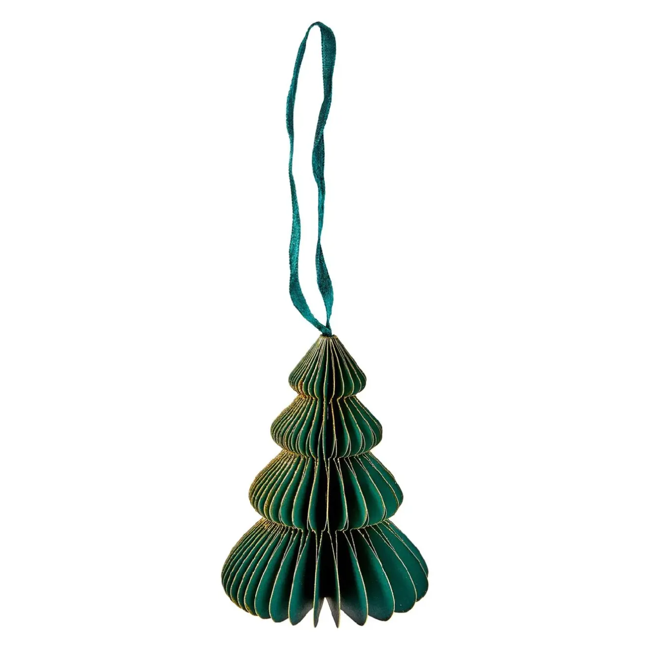 Best NANU-NANA Anhänger Wabe, Tannenbaum, Dunkelgrün/rund, 10 Cm