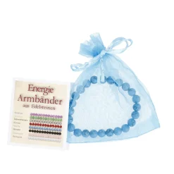 Discount NANU-NANA Armband Edelstein-Energie, Howlite/blau