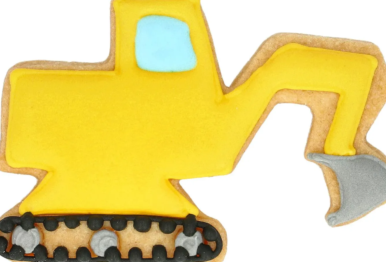 Fashion NANU-NANA Ausstechform Bagger, 8 Cm