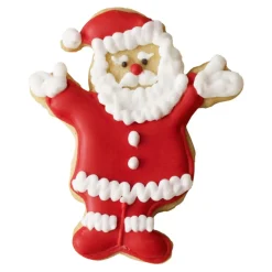 Fashion NANU-NANA Ausstechform Weihnachtsmann, 8.5 Cm
