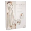 Hot NANU-NANA Bademantel Flausch, Creme, L/XL