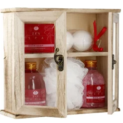 Outlet NANU-NANA Badeset Schrank, Zen Spa/rosa