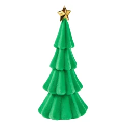 Hot NANU-NANA Baum Flock, Grün/gold, 30 Cm