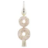 Fashion NANU-NANA Baumspitze Fancy, Donuts/gold, 30 Cm