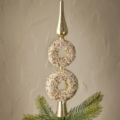 Fashion NANU-NANA Baumspitze Fancy, Donuts/gold, 30 Cm