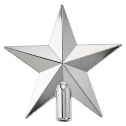 New NANU-NANA Baumspitze Stern, Silber/glänzend, 20 Cm