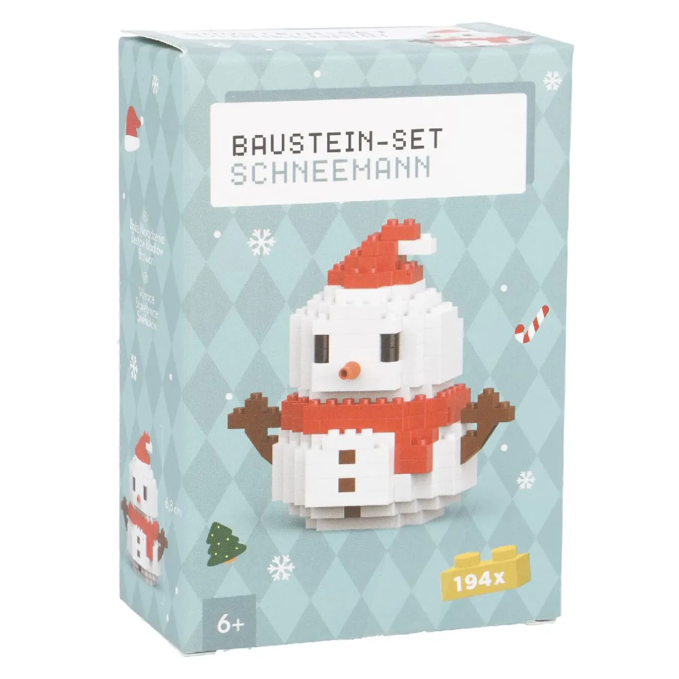 Discount NANU-NANA Bausteine-Set 3D, Xmas/Schneemann, Klein