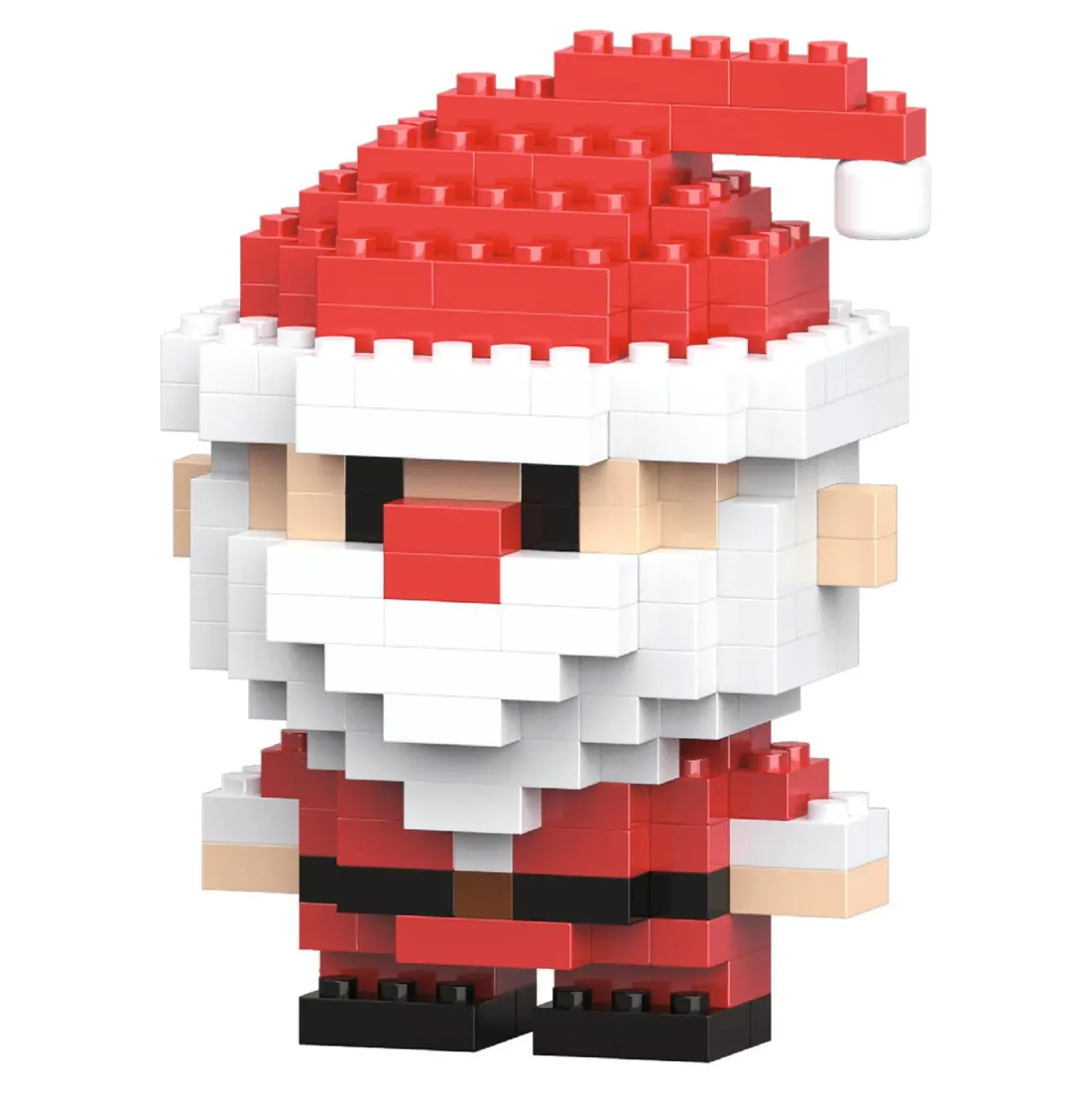 Hot NANU-NANA Bausteine-Set 3D, Xmas/Weihnachtsmann, Klein