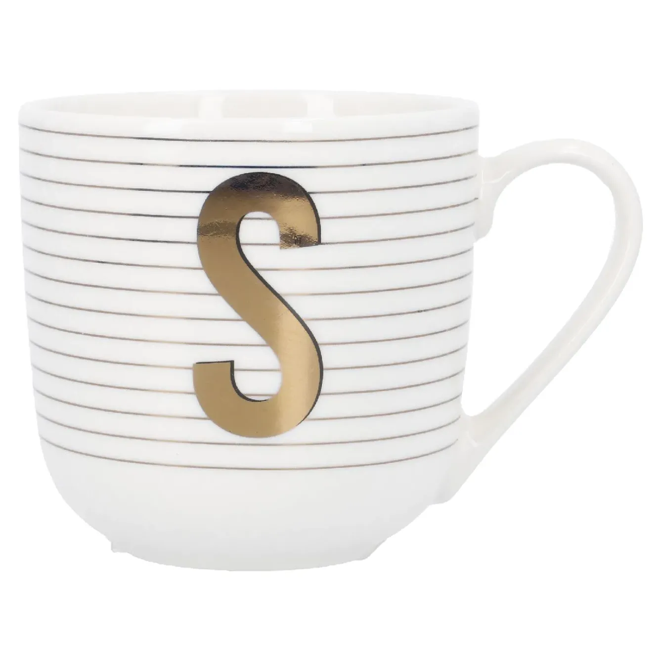 Clearance NANU-NANA Becher Buchstabe/Streifen, S, 450 Ml