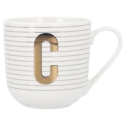 Hot NANU-NANA Becher Buchstabe/Streifen, C, 450 Ml