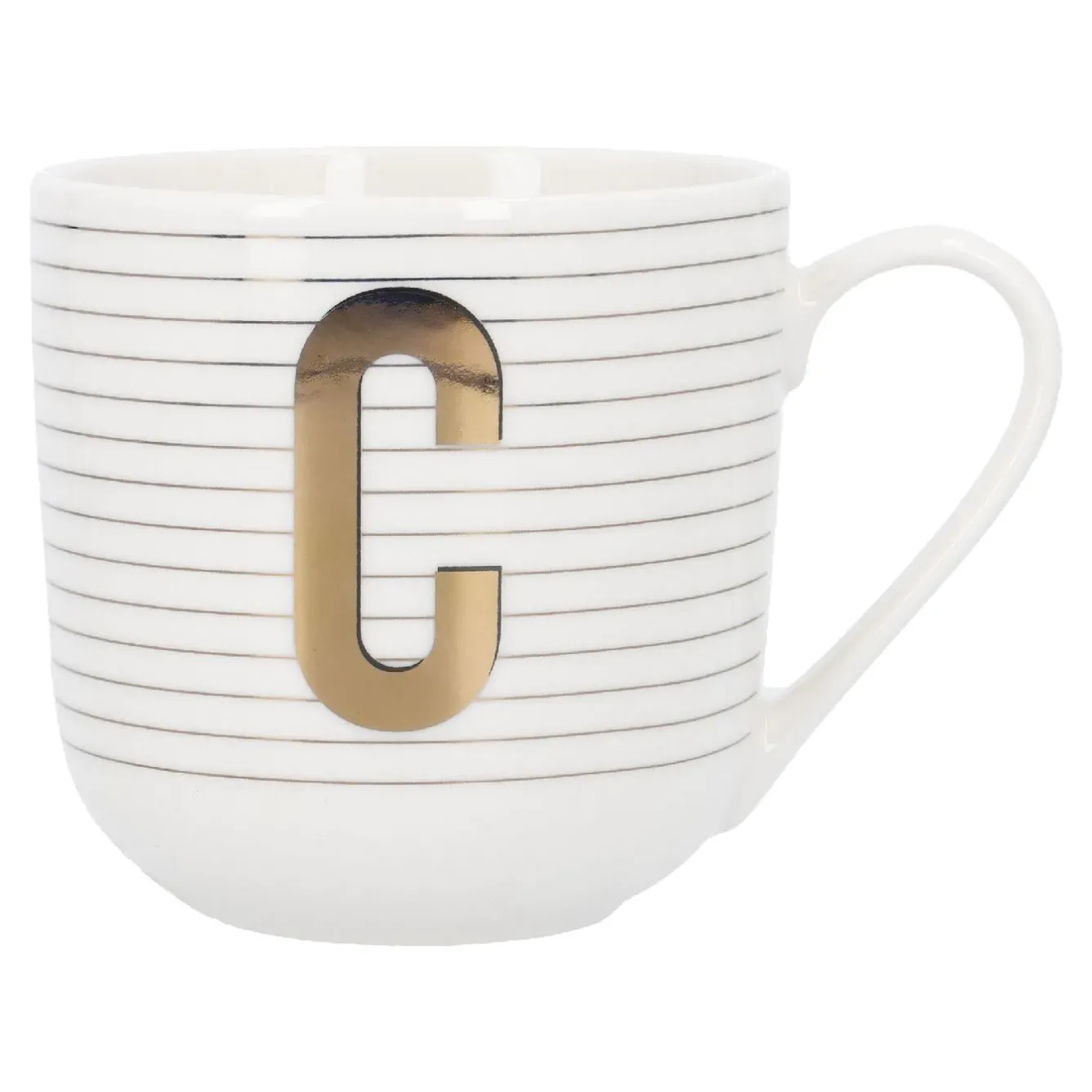 Hot NANU-NANA Becher Buchstabe/Streifen, C, 450 Ml