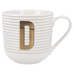 Outlet NANU-NANA Becher Buchstabe/Streifen, D, 450 Ml