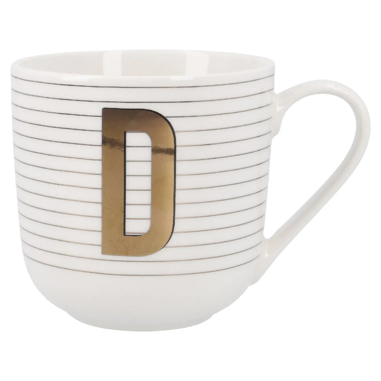 Outlet NANU-NANA Becher Buchstabe/Streifen, D, 450 Ml