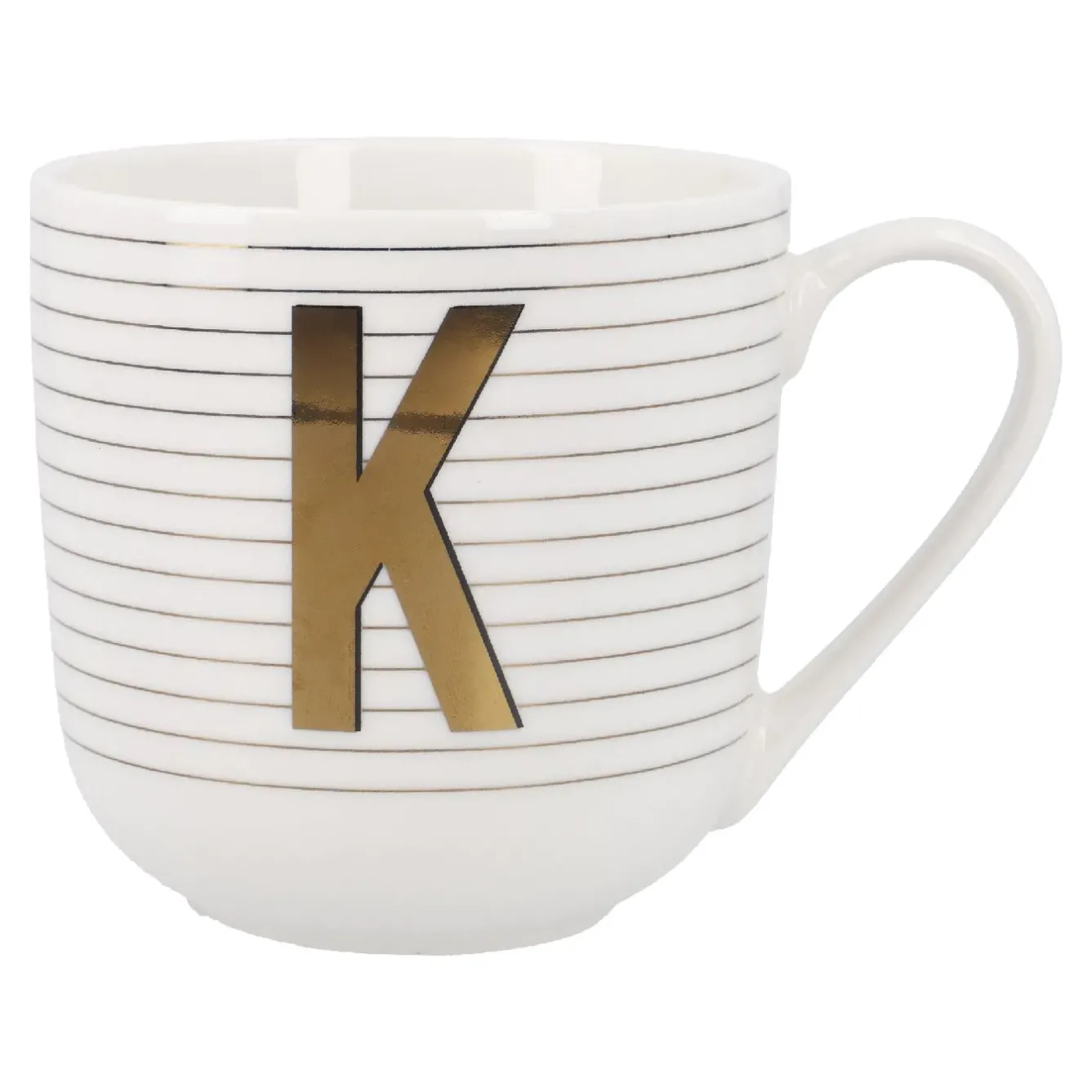 Outlet NANU-NANA Becher Buchstabe/Streifen, K, 450 Ml