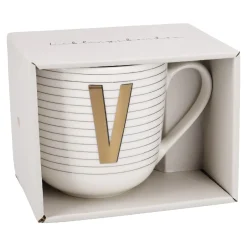 Online NANU-NANA Becher Buchstabe/Streifen, V, 450 Ml
