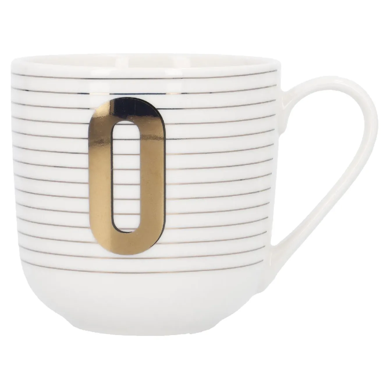 Outlet NANU-NANA Becher Buchstabe/Streifen, O, 450 Ml