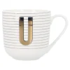 Clearance NANU-NANA Becher Buchstabe/Streifen, U, 450 Ml