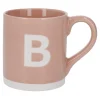 Discount NANU-NANA Becher Buchstabe/Uni, B/rosa, 440 Ml