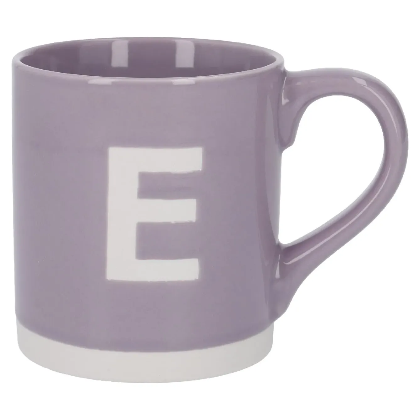 Clearance NANU-NANA Becher Buchstabe/Uni, E/lila, 440 Ml