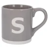 Fashion NANU-NANA Becher Buchstabe/Uni, S/grau, 440 Ml