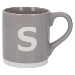Fashion NANU-NANA Becher Buchstabe/Uni, S/grau, 440 Ml