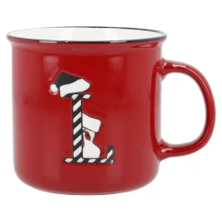 Sale NANU-NANA Becher Buchstabe/Weihnachten, L/Streifen, 540 Ml