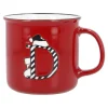 New NANU-NANA Becher Buchstabe/Weihnachten, D/Streifen, 540 Ml