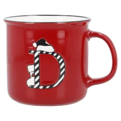 New NANU-NANA Becher Buchstabe/Weihnachten, D/Streifen, 540 Ml