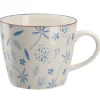 Clearance NANU-NANA Becher China, Blau, Gräser, 300 Ml