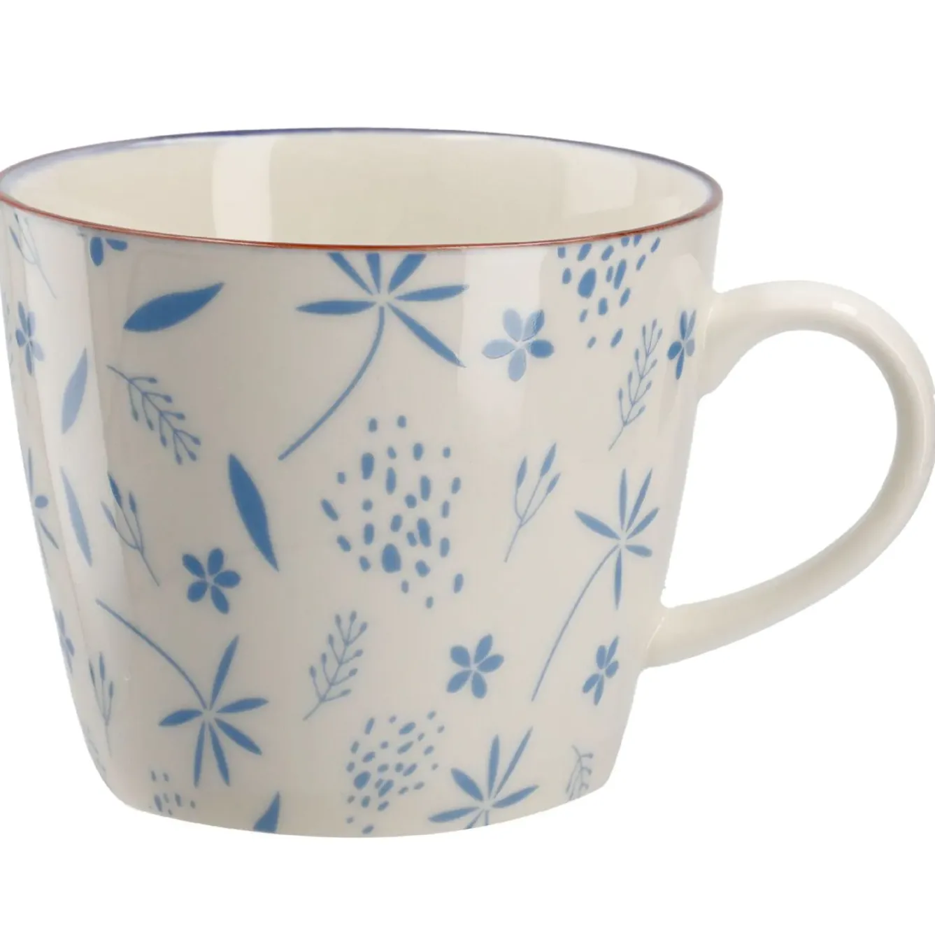 Clearance NANU-NANA Becher China, Blau, Gräser, 300 Ml