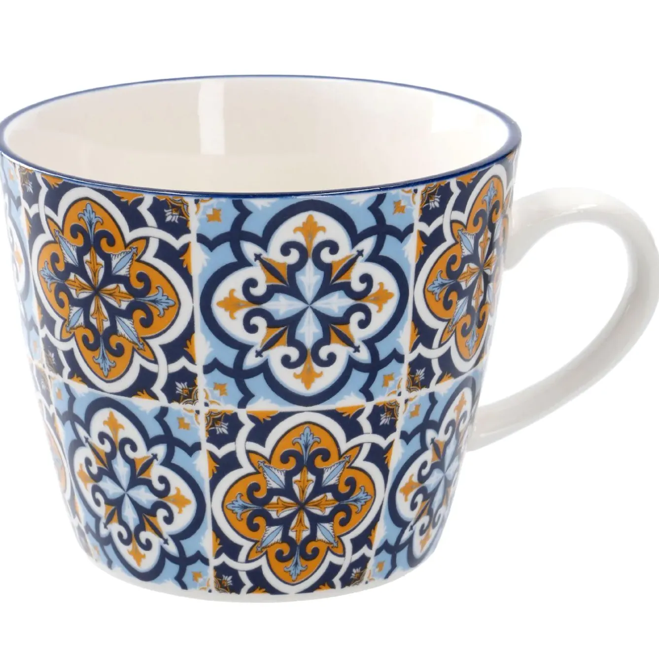 Clearance NANU-NANA Becher China, Blau/gelb, 300 Ml