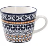 Discount NANU-NANA Becher China, Blau/orange, 300 Ml
