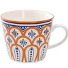 Sale NANU-NANA Becher China, Orange/blau, 300 Ml
