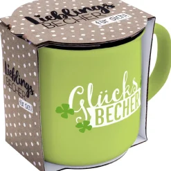 Online NANU-NANA Becher Emaille-Optik, Glücksbecher, 350 Ml