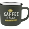 Outlet NANU-NANA Becher Emaille-Optik, Kaffee, 350 Ml