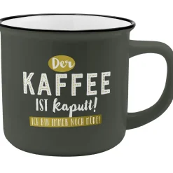 Outlet NANU-NANA Becher Emaille-Optik, Kaffee, 350 Ml