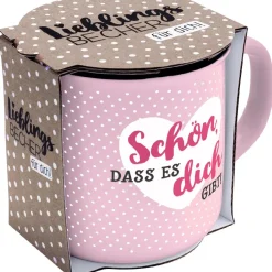 Discount NANU-NANA Becher Emaille-Optik, Schön, 350 Ml