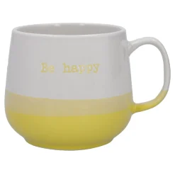 Discount NANU-NANA Becher Emotion, Be Happy/gelb, 500 Ml