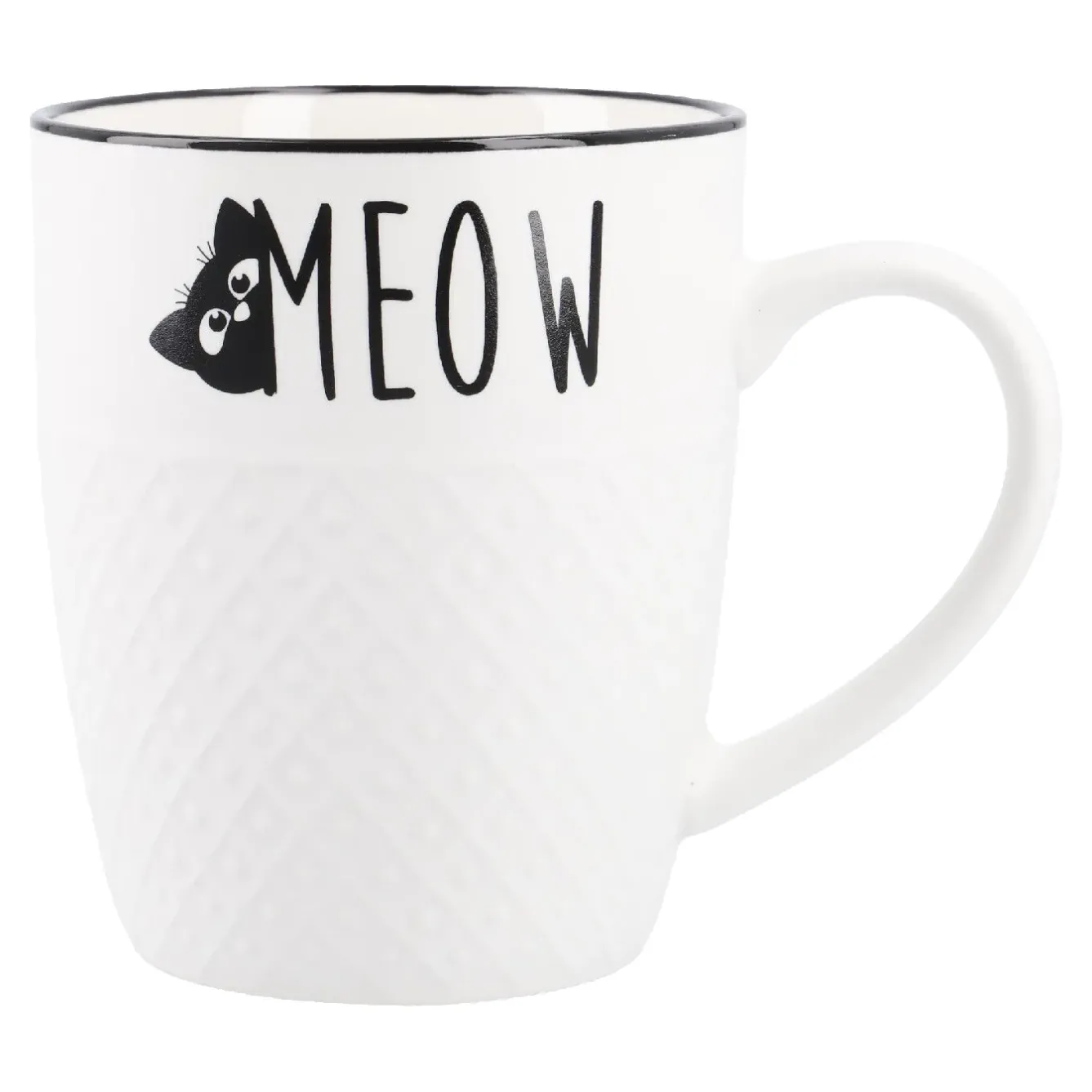 Online NANU-NANA Becher Katzenrelief, Katzen/Schrift, 380 Ml