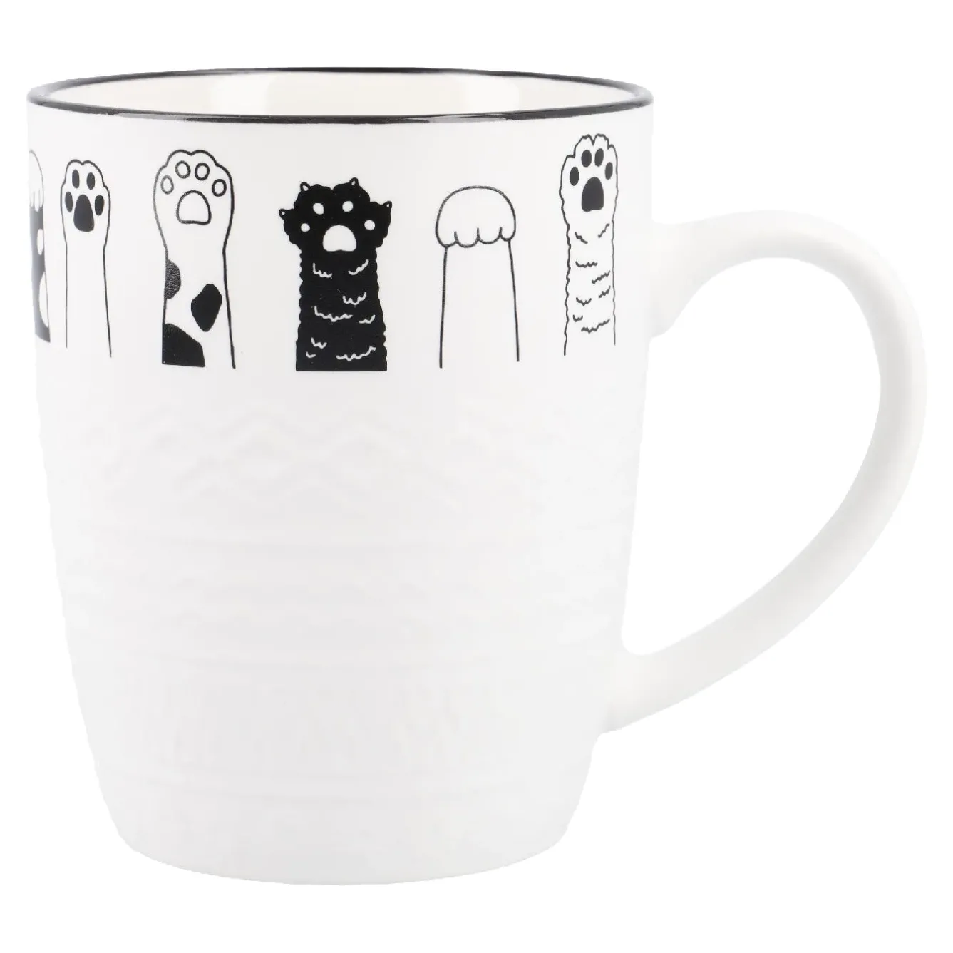Online NANU-NANA Becher Katzenrelief, Tatzen, 380 Ml